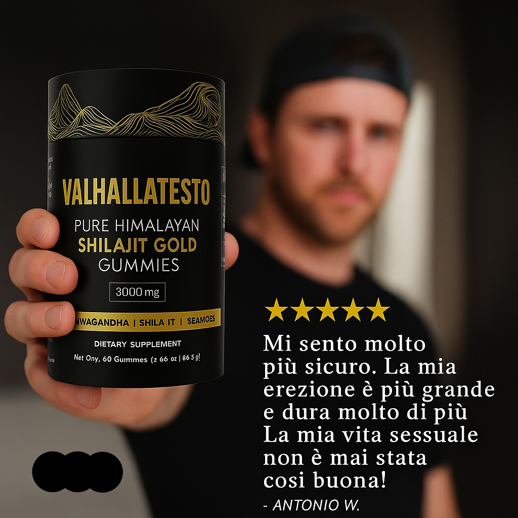 VALHALLATESTO | La tua dose quotidiana di testosterone