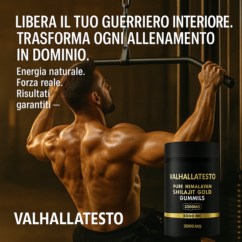 VALHALLATESTO | La tua dose quotidiana di testosterone