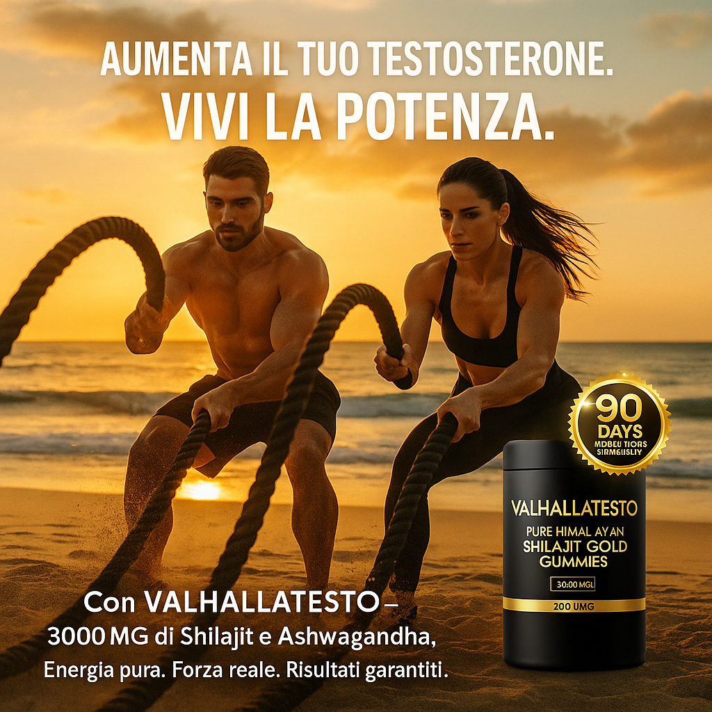 VALHALLATESTO | La tua dose quotidiana di testosterone
