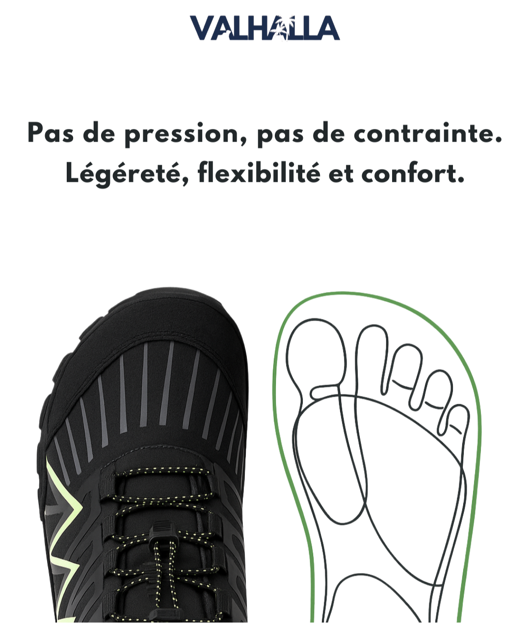 Valhalla Flexible, UNISEX - Soyez Libre Dans Vos Mouvements.