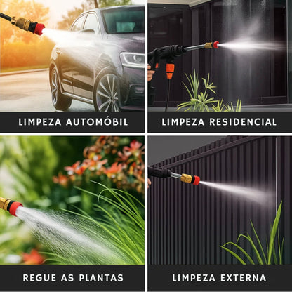 🚿 Hidrolavadora Portátil Inalámbrica – 2 Baterías Incluidas (Oferta Especial 🎁)
