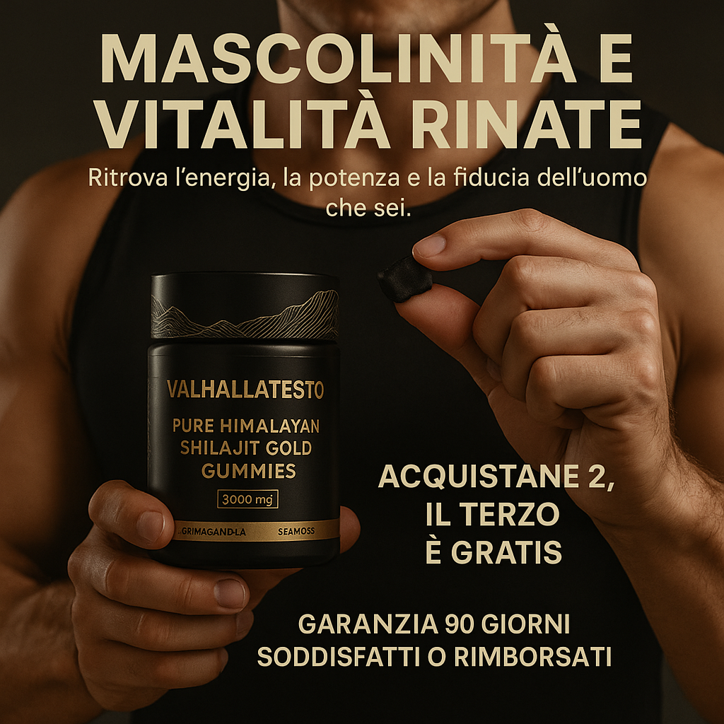VALHALLATESTO | La tua dose quotidiana di testosterone